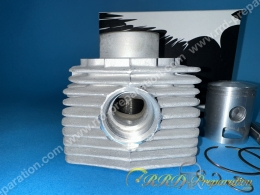 Kit 50 Ø39mm BARIKIT aluminium air pour MBK 88, AV44... / motobecane av7 (arrondi)