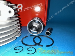 Kit 50 Ø39mm P2R type origine aluminium air pour MBK 88, AV44... / motobecane av7 (arrondi)