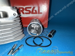 Kit 50 Ø39mm AIRSAL aluminium air pour MBK 88, AV44... / motobecane av7 (carré)