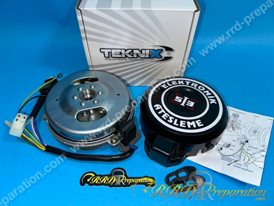 Allumage électronique sans bobines CGN type origine 12V pour Peugeot 103 petit cone électronique