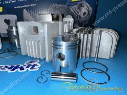Kit haut moteur 125 Ø42mm DROIT et GAUCHE PARMAKIT aluminium avec culasses pour RUMI bi-cylindre 2T