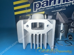 Kit haut moteur 125 Ø42mm DROIT PARMAKIT aluminium pour RUMI bi-cylindre 2T