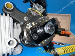 Moteur complet assemblé MALOSSI 70 RACING souple pour Peugeot 103 SPX, MVX, RCX et CLIP refroidissement liquide