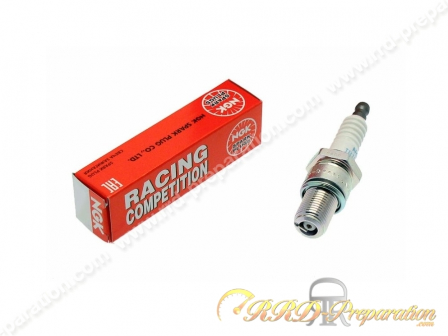 Bougie culot long NGK Racing R6254E-105 compétition (indice très froid)
