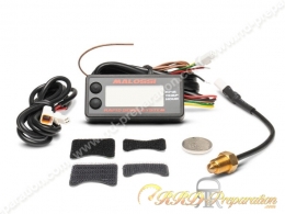 Compte tours digital + température + heures avec sonde MALOSSI universelle pour moteur, radiateur, …