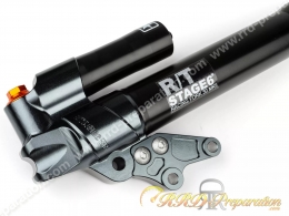 Fourreaux de fourche STAGE 6 R/T noir pour NITRO, AEROX..