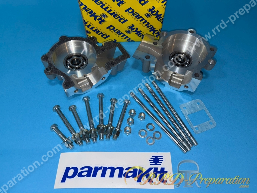 Carters moteur complets PARMAKIT Ø54mm spécial pour kit Ø50mm sur MBK 51, motobecane av10