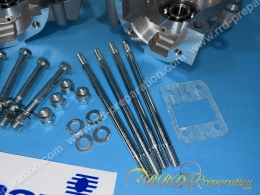 Carters moteur complets PARMAKIT Ø54mm spécial pour kit Ø50mm sur MBK 51, motobecane av10