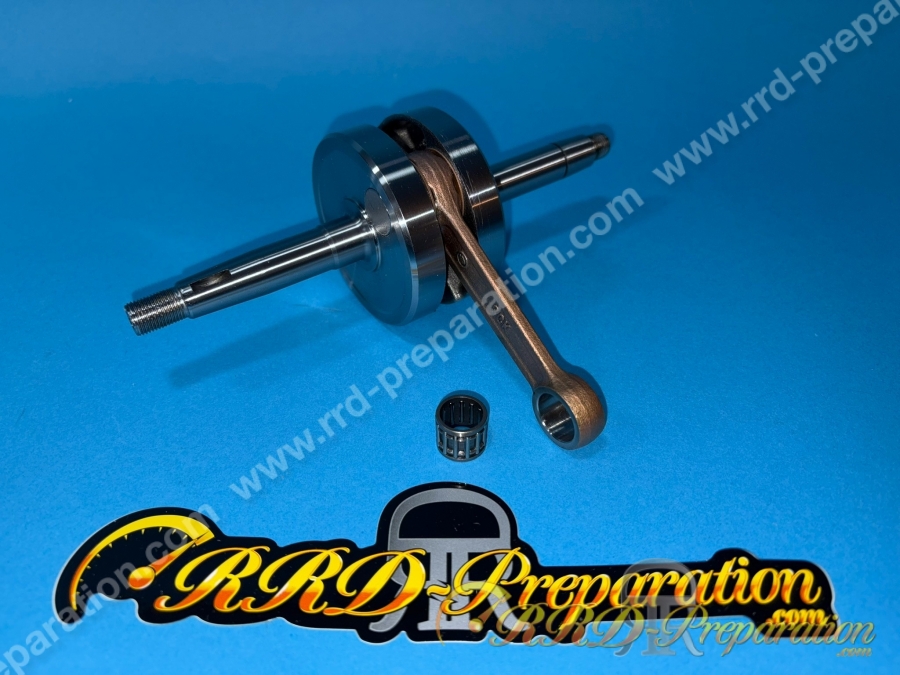 Vilebrequin, vilo, embiellage CGN RACING masses pleines (filetage allumage à gauche) pour MBK 51 / motobecane av10 / av7