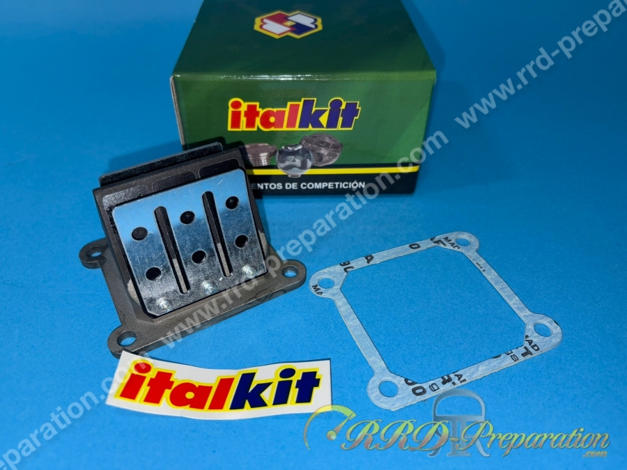 Clapets ITALKIT Compétition lamelles Karbonit pour moto YAMAHA TDR, TZR, DTR 125 (et MINARELLI MR 80)