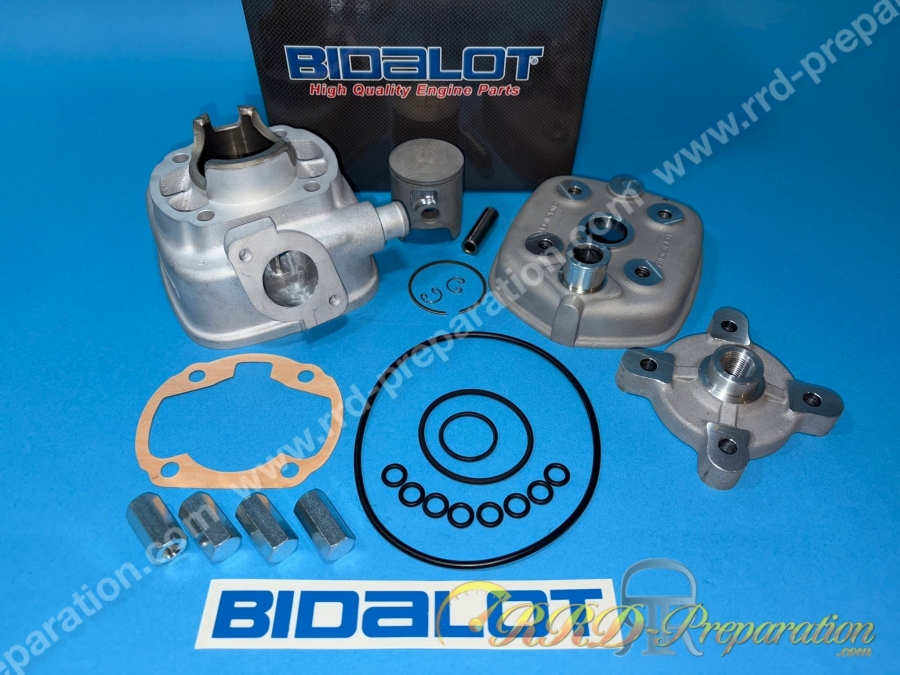 Kit 50 Ø40mm BIDALOT aluminium (axe de 10mm) minarelli horizontal liquide (nitro, aerox, ...)
