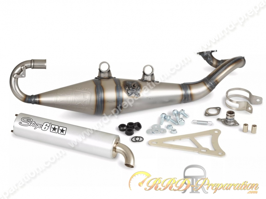Pot d'échappement STAGE6 PRO REPLICA MK2 pour MINARELLI horizontal (MBK NITRO, AEROX...)