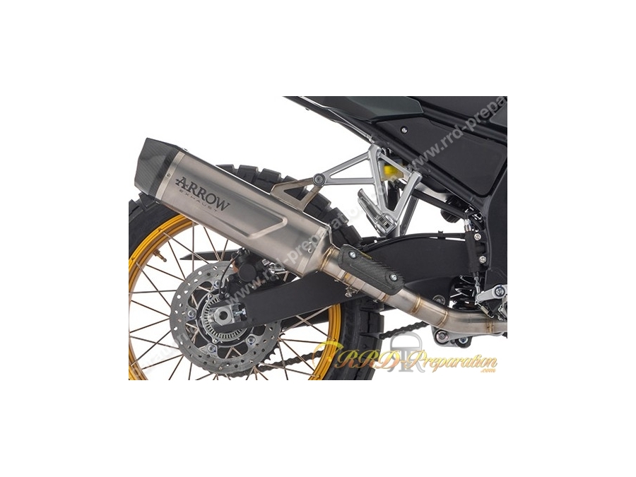 Pare chaleur ARROW en carbone pour silencieux pour KOVE 800X Pro de2024 et 800X Pro / 800X Rally de 2025/2026