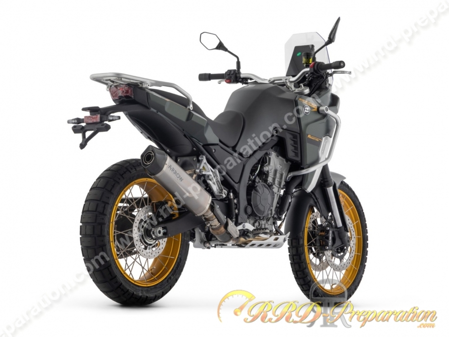 Silencieux d'échappement INDY-RACE EVO pour KOVE 800X Pro de 2024 et 800X Pro / 800X Rally de 2025/2026