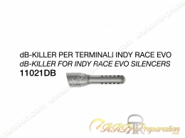 Réducteur de bruit DB KILLER RACING ARROW pour silencieux INDY RACE Ø58mm