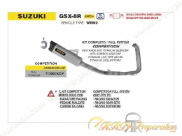 Ligne d'échappement complète ARROW Compétition "EVO" pour SUZUKI GSX-8S de 2024 à 2025 et GSX-8R  de 2024 à 2026