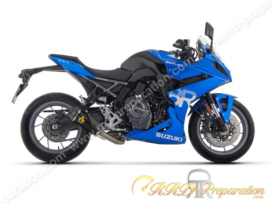 Silencieux d'échappement ARROW WORKS pour collecteur racing pour SUZUKI GSX-8S, GSX-8R, et GSX-8T / GSX-8TT de 2023 à 2026