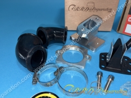 Kit carburation ECO SHA 15mm montage souple à clapets pour MOTOBECANE AV7 avec filtre à air, pipe...