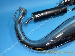 Pot d'échappement TK TURBOKIT Racing double sortie pour CAGIVA MITO 125 2T