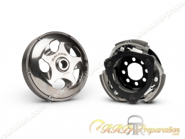Kit embrayage + cloche CLUTCH BELL MALOSSI Ø134mm maxiscooter 125 à 300 APRILIA, PIAGGIO, DERBI, BENELLI, VESPA...