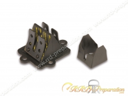 Clapets MALOSSI VL12 carbone pour scooter moteur minarelli horizontal (nitro, ovetto, aerox, jog, dinli...)