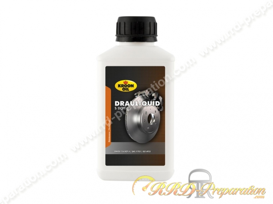 Liquide de frein DOT 4 KROON OIL 250ml