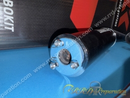 Pot d'échappement TURBOKIT TK COMPETITION 80 passage bas pour motos 50 moteur MINARELLI AM6