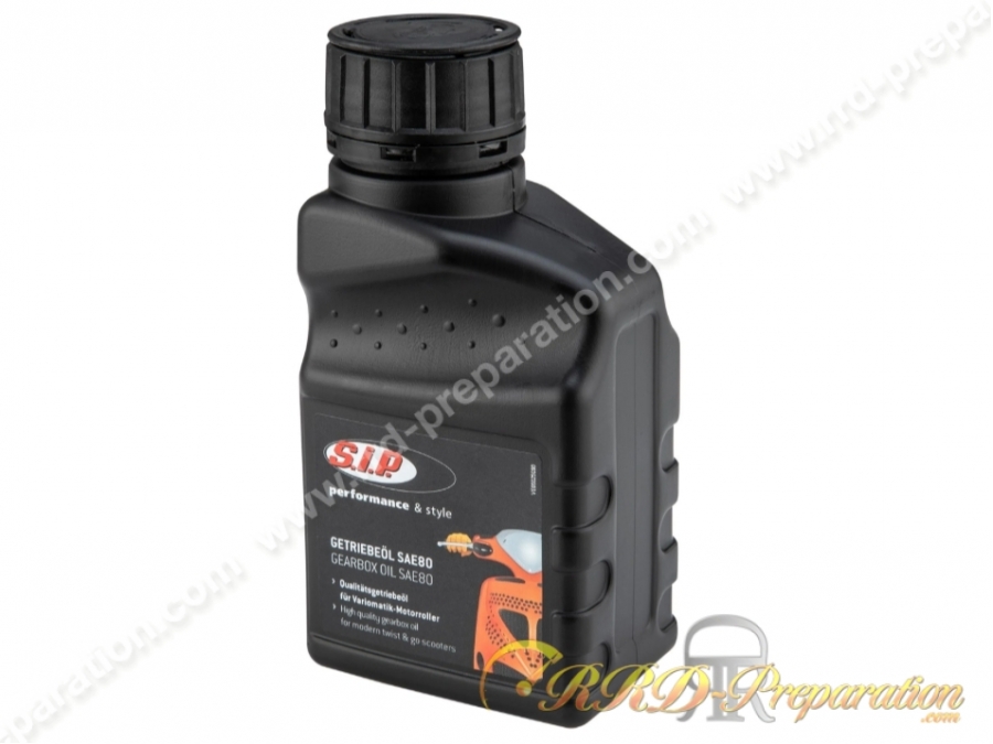 Huile de boîte de vitesse SIP Formula SAE 80 pour scooter 2 temps 250ml