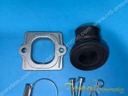 Pipe d'admission MALOSSI MHR Ø22mm PHBG orientable scooter PIAGGIO / GILERA (Typhoon, nrg...)