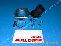 Pipe d'admission MALOSSI MHR Ø22mm PHBG orientable scooter PIAGGIO / GILERA (Typhoon, nrg...)