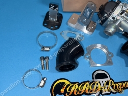 Kit carburation ECO PHBG 19mm montage souple à clapets pour MOTOBECANE AV7 avec pipe