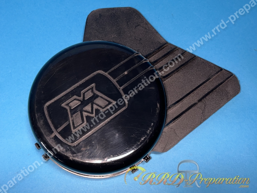 Cache variateur CGN noir pour cyclomoteur 50 MBK 51 rayé