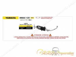 Ligne d'échappement complète ARROW URBAN pour Yamaha NMAX 125 de 2025/2026