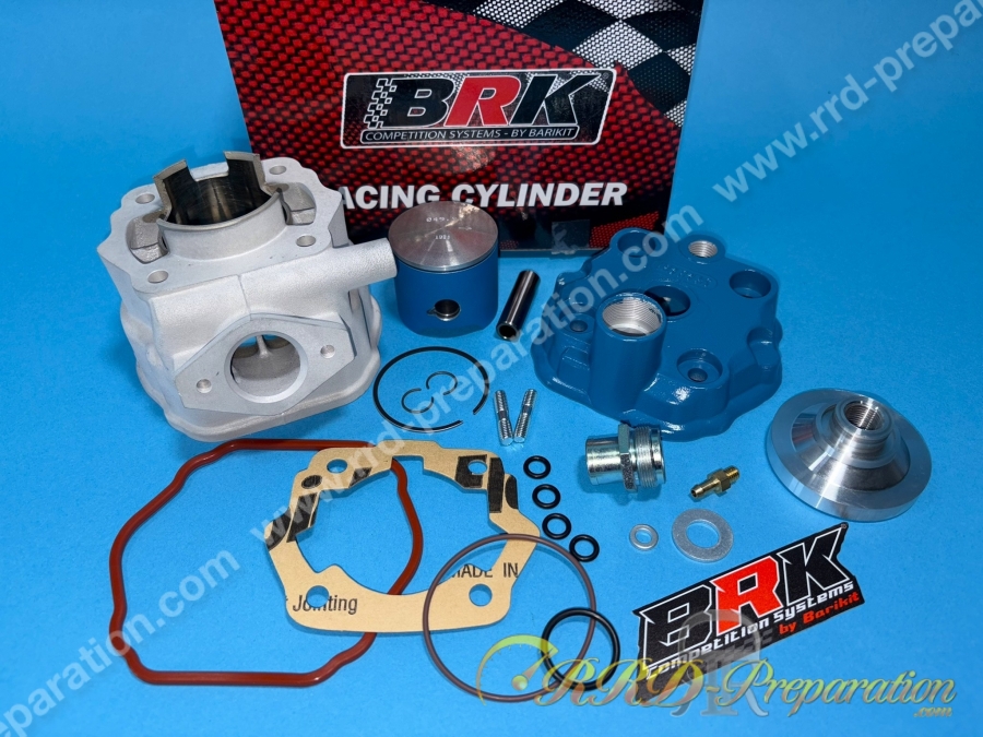 Kit 80 haut moteur Ø50mm BARIKIT BRK RACING aluminium culasse a plot DERBI euro 1 & 2