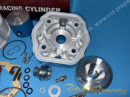 Kit 80 haut moteur Ø50mm BARIKIT BRK RACING aluminium culasse a plot DERBI euro 1 & 2
