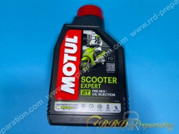 Huile moteur MOTUL SCOOTER EXPERT 2T Semi-Synthèse 2 temps 1L