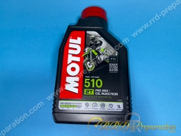 Huile moteur MOTUL 510 2T Semi-synthèse 1L, 2L ou 4L au choix