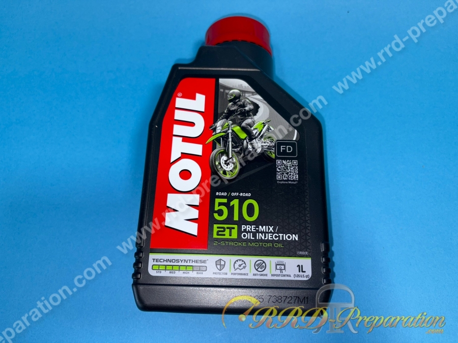 Huile moteur MOTUL 510 2T Semi-synthèse 1L, 2L ou 4L au choix