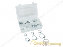 Box of 26 hose clamps in 6...