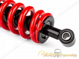 Amortisseur a gaz MOTOFORCE entraxe 290mm mécaboite DERBI SENDA, X-TREM, X-RACE, GILERA GSM, SMT, RCR, APRILIA RX, SX... 50