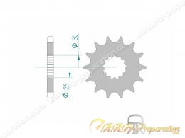 Sprocket of box FRANCE...