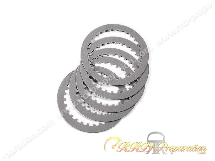 Jeu de disques d'embrayage lisses TECNIUM pour SUZUKI 125 RM, SUZUKI 250 RM-Z, KAWASAKI 250 KXF