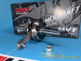 Vilebrequin MVT SPORT 70cc renforcé (vilo / embiellage) Peugeot 103 SP, MV, MVL, VOGUE cône électronique