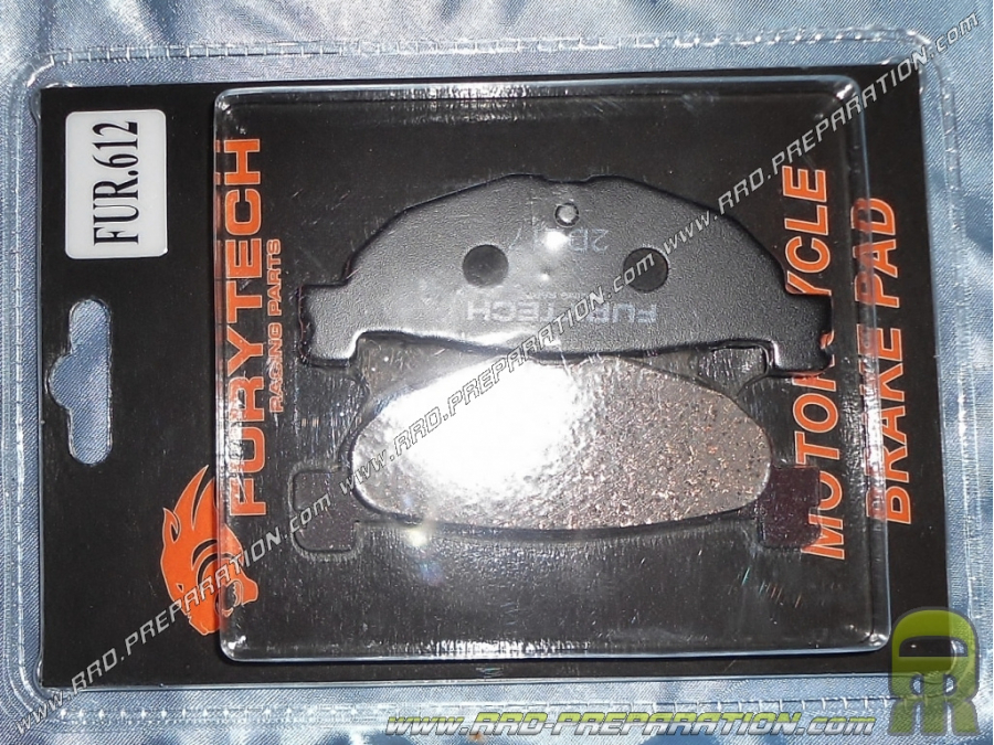 FURYTECH brake pads for YAMAHA 400 YP, 500 T-MAX and 530 T-MAX