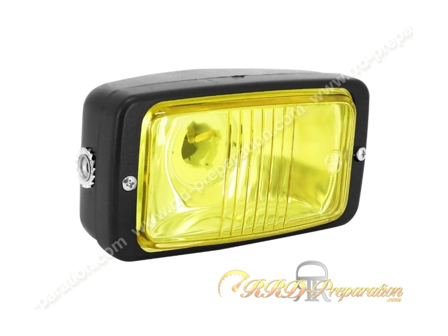 phare rectangle jaune 103 51