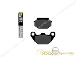 Plaquettes de frein GALFER avant pour SCOOTER, QUAD KYMCO AGILITY, PEOPLE, MXU, MXER, SYM HD...