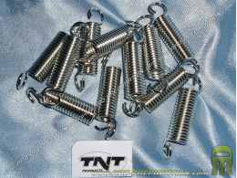 Ressort de pot d' échappement renforcé traité chrome TNT standard (entre axe de 48 a 54mm)