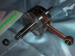Crankshaft, connecting rod assembly SIMONINI Racing 39mm stroke (Ø17mm silks) for mécaboite minarelli am6 engine
