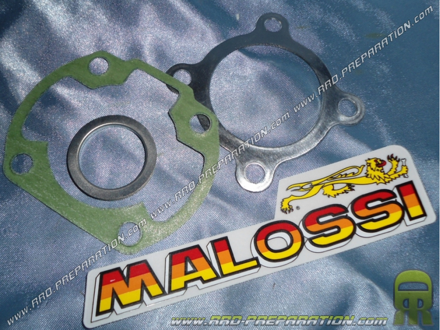 Pack de juntas para kit MALOSSI hierro fundido 70cc Ø47,6mm sobre aire horizontal Minarelli (ovetto, neos...)