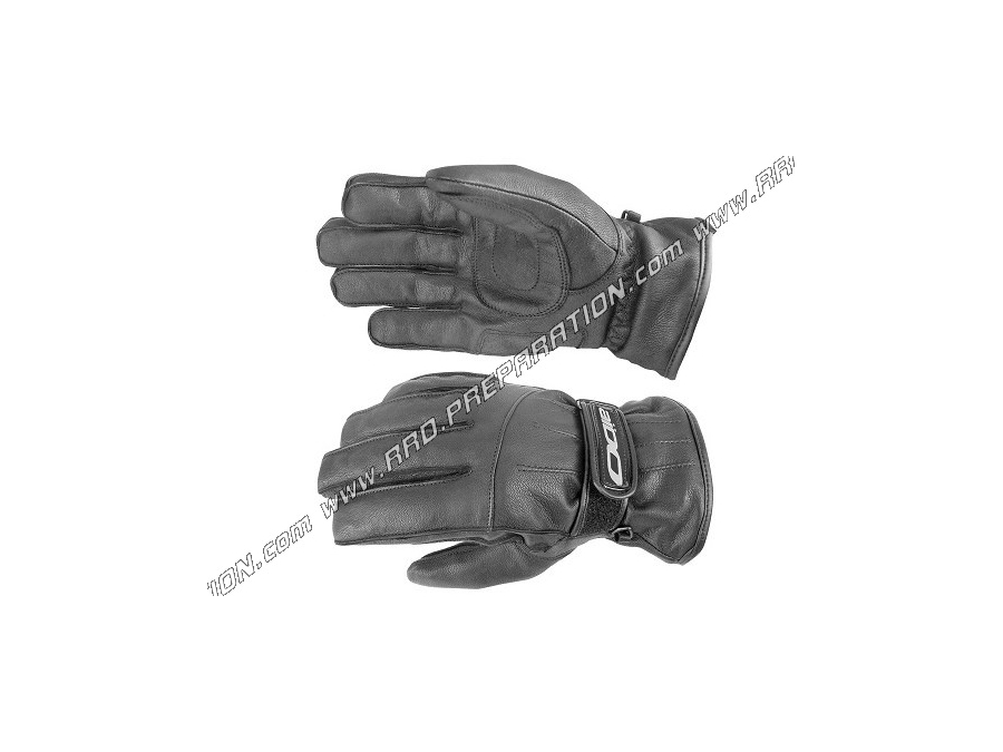 Paire de gants hiver ROUTE AIDO A200 cuir mi-long taille aux choix